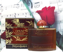 Opium By Yves Saint Laurent Perfumed Silk Bath 4.0 FL. OZ. - £124.96 GBP