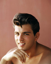 Fabian bare chested hunky pin up circa 1960 16x20 Canvas Giclee - £55.30 GBP