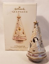 Hallmark Keepsake Our First Christmas Ornament Charmed Life 2006 Porcelain - $13.56