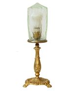 Beautiful Delicate Art Nouveau Table Lamp Rare Orig. Glass - $399.01 CAD