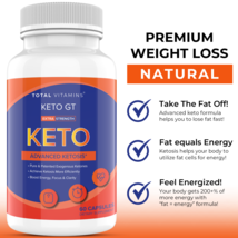 Keto GT 800mg Ultra Fast Diet Pills 360 BHB Fat Burner Advanced Weight Loss - £18.85 GBP
