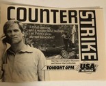 Counter Strike Tv Guide Print Ad Christopher Plummer TPA15 - £4.73 GBP