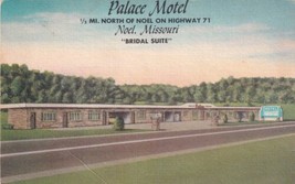 Noel Missouri MO Palace Motel Postcard D24 - £2.36 GBP