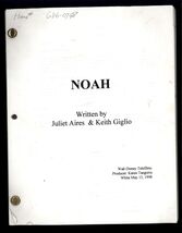 AS FOUND * Screenplay NOAH by Juliet Aires &amp; Keith Giglo - 1998 Disney T... - $16.50