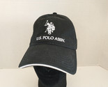 U.S. Polo Assn. Black Strapback  Baseball Hat Cap - £6.13 GBP