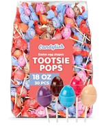 Easter Egg Tootsie Pops 18oz 30 ct Assorted Flavors Easter Themed Lollip... - $26.09