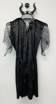 Disney Maleficent Gown Deluxe Halloween Costume, Black, Junior/7-9, DISCOUNT!! - £25.98 GBP