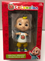 Cocomelon JJ With Backpack Christmas Tree Ornament Figure Kurt Adler 2023 NEW - £7.91 GBP