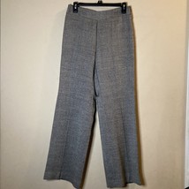 Ann Taylor Wool Blend Neutral Tweed Side Zip Pants size 4 - £10.90 GBP