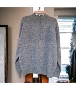 Mens large turtleson highlander merino twill quarter zip. Color is Lakel... - $1,900.68 MXN