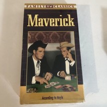 Maverick Episode VHS Tape  James Garner According To Hoyle S2A - £3.93 GBP