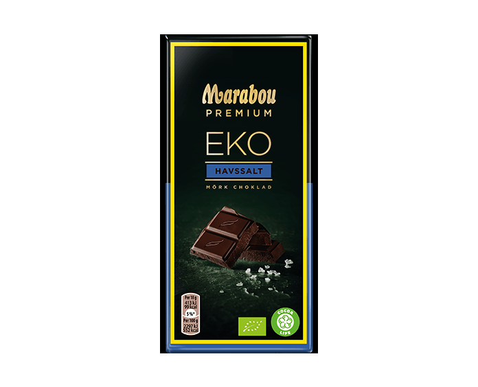 Marabou Premium Eco Seasalt 70% Cocoa Chocolate 10 pack 1kg / 35oz - $64.35