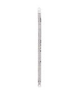 Ladies 8-10 mm Stainless Steel Ring End Expansion Watch Band - $400.96 MXN