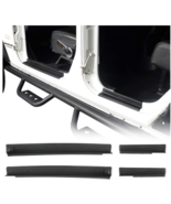 2007-18 Jeep Wrangler JK Door Sill Guards – Black By Hooke- Brand New - $26.95