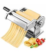 Pasta Machine Roller Pasta Maker, 9 Adjustable Thickness Settings Noodle... - $56.92