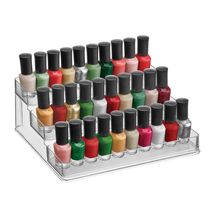 iDesign Nail Polish Organizer, Holds up to 30 Bottles, Compact 3-Tier Cl... - $36.71 CAD