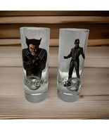 Marvel X-Men Shooter Tall Shot Glasses Wolverine Cyclops 2000 MCU Comics... - $13.99