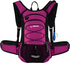MIRACOL Hydration Backpack with 2L Water Bladder, Insulated Water Backpack - £33.56 GBP