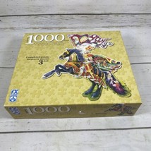 FX SCHMID Legend Of The Knight Shaped Puzzle 1000 PCs Complete - $17.67