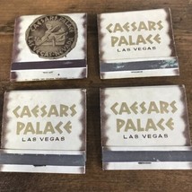 Vintage Caesars Palace Las Vegas Matchbooks Lot of 4 - 3 Complete - 2 Unstruck - £11.18 GBP