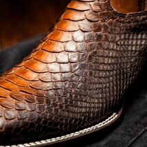 Marco Di Milano Genuine Snake Skin Cowboy Boot Missouri Lisboa image 4