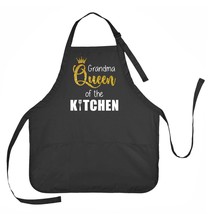 Grandma Queen of the Kitchen Apron, Grandma Queen of the Kitchen Gift - £14.38 GBP