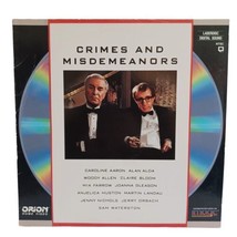 Crimes and Misdemeanors Laserdisc Movie Extended Play Laser Disc - £3.83 GBP