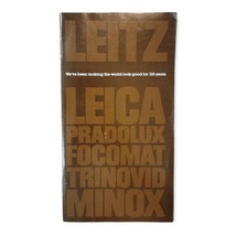 Leitz Leica 125 Years Brochure Pamphlet Advertisement Anniversary - $8.98