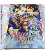 Uncensored Queen&#39;s Blade Complete Anime DVD Uncut TV Series &amp; OVA Englis... - $77.06 CAD
