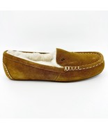 Koolaburra by UGG Lezly Chestnut Faux Fur Womens Wide Moccasin Slippers - $47.95 CAD