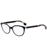 FENDI FF 0079 DU0 Shiny Black Crystal Eyeglasses 79 53mm - $160.55