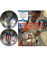 Clint Dempsey autographed World Cup USA soccer Ball exact proof Beckett COA - £116.80 GBP