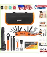 Compact Bicycle Repair Bag with Pump - Complete Kit for Outdoor Adventures - $792.51 MXN