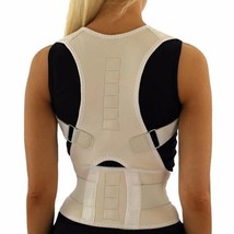 Posture Corrector Magnetic Therapy Clavicle Back Straightener  Support ce Lumbar - £83.29 GBP