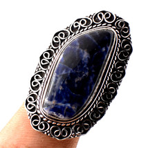 Sodalite Vintage Style Gemstone Ethnic Christmas Gift Ring Jewelry 9&quot; SA... - £3.95 GBP