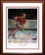 The Golden Jet Lithograph - Autographed By Bobby Hull - Limited Edition ... - £164.78 GBP