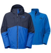 The North Face Condor Triclimate 3 In 1 Jacket Men&#39;s In Cosmic Blue $290... - £147.95 GBP