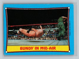 Bundy in Mid-air #42 1987 Topps WWF - £1.55 GBP