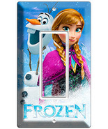 frozen Princess Anna and snowman Olaf single GFI light switch cover wall... - £7.84 GBP