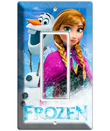 frozen Princess Anna and snowman Olaf single GFI light switch cover wall... - €8,42 EUR