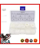 500 Pcs Nylon Flat Washers Assortment M2 M2.5 M3 M4 M5 M6 M8 M10 - White... - $262.96 MXN