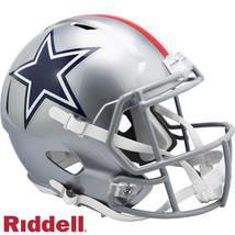 Dallas Cowboys 1976 Throwback Nfl Full Size Speed Replica Football Helmet! - $134.26
