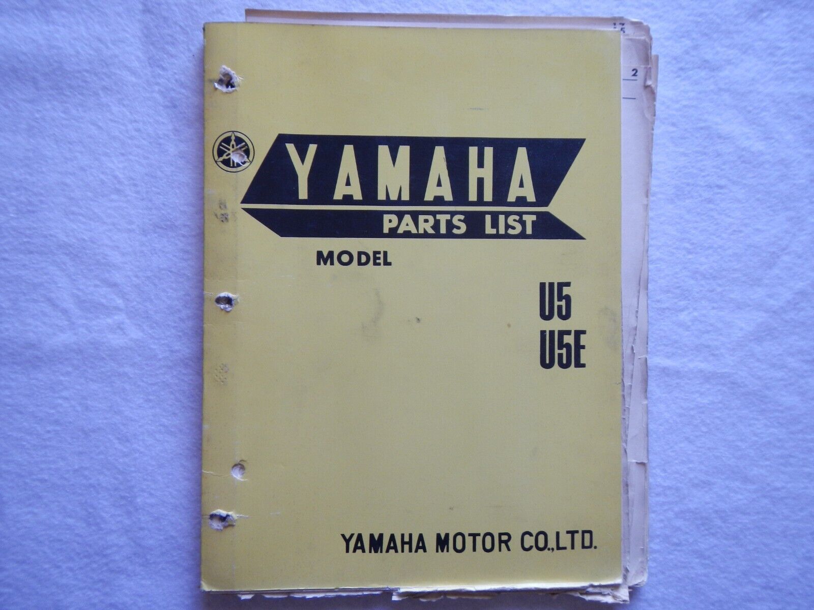 Primary image for 1967 1968 1969 Yamaha 50 U5 U5E Parts manual book list
