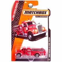 Matchbox 2014 - 1963 Mack B Fire Truck 100/120 MBX Heroic Rescue - $23.42 CAD