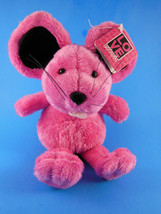 Love Stinks Hot Pink Plush MOUSE 9" Galerie Mint With Tag - $11.87