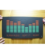Blaqk Audio Affiche AFI Concert Sept 17 Agora Tête de Mort Ailes Son Barres - $126.50 CAD