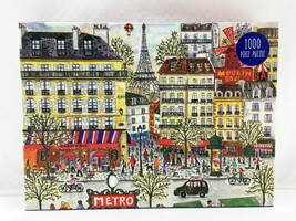 Paris Michael Storrings Galison 1000 Piece Puzzle Spring in Paris Metro ... - £15.14 GBP