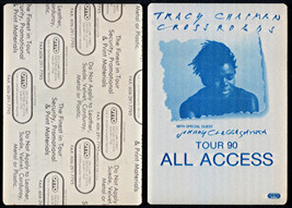 Tracy Chapman OTTO Cloth All Access Backstage Pass from 1990 Crossroads ... - £6.14 GBP