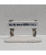 It&#39;s a Wonderful Life You Are Now In Bedford Falls Sign Christmas Snow V... - $625.53 MXN