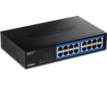 TRENDnet 16-Port Gigabit Desktop Switch, TEG-S17D, 16 x Gigabit RJ-45 Po... - $118.18